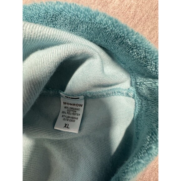 Monrow Skirt Womans XL Blue French Short Pockets Elastic Waist Ranning‎ Walking - Picture 7 of 9